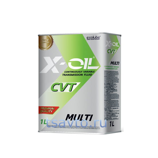 Трансмиссионное масло X-OiL CVT multi Green: 1, 4, 20 Л