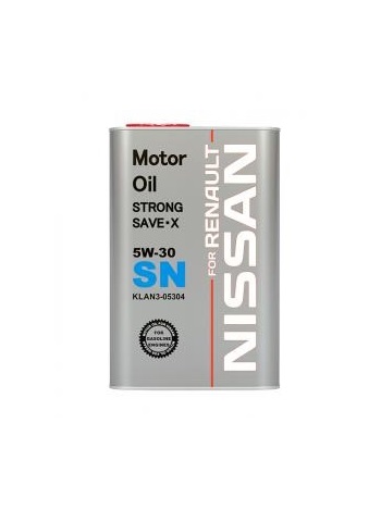 Масло моторное MOTOR OIL STRONG SAVE-X RENAULT / NISSAN, SAE 5W-30.