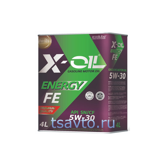 Моторное масло X-OiL ENERGY FE 5W-30: 1, 4, 20 л