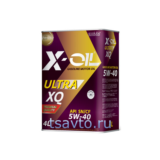 Моторное масло X-OiL ULTRA XQ 5W-40: 1, 4, 200 л