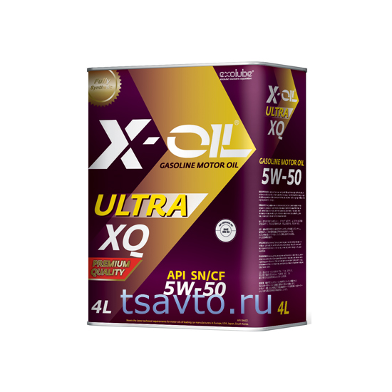 Моторное масло X-OiL ULTRA XQ 5W-50: 1, 4 л